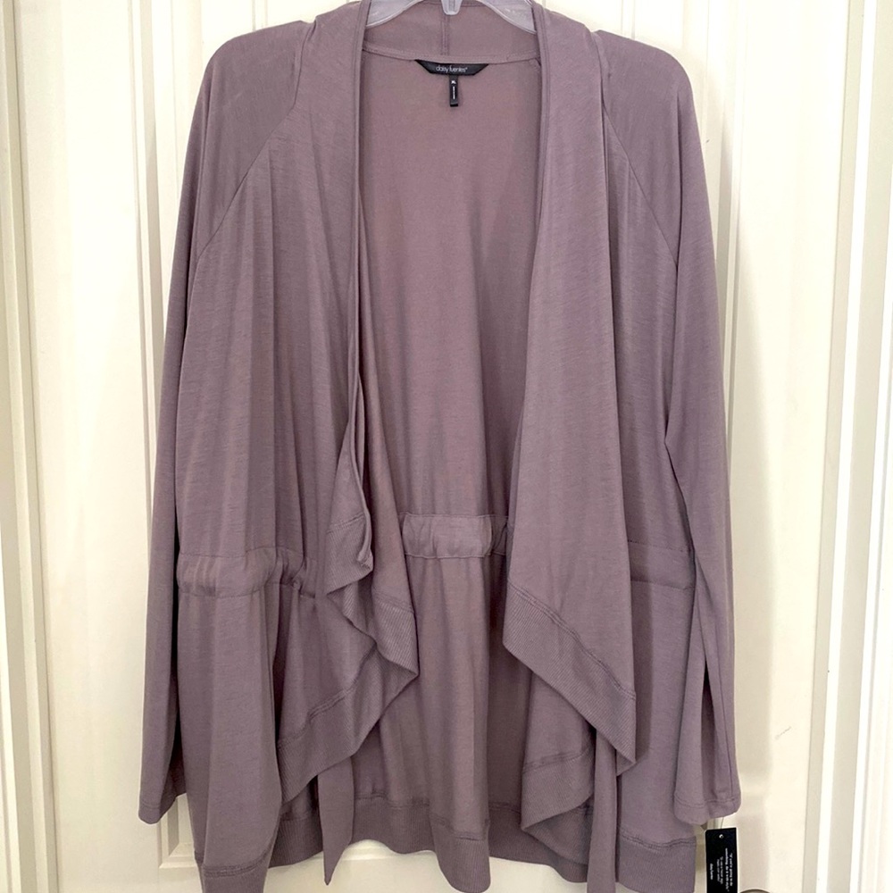 Daisy Fuentes Swing Mauve Cardigan